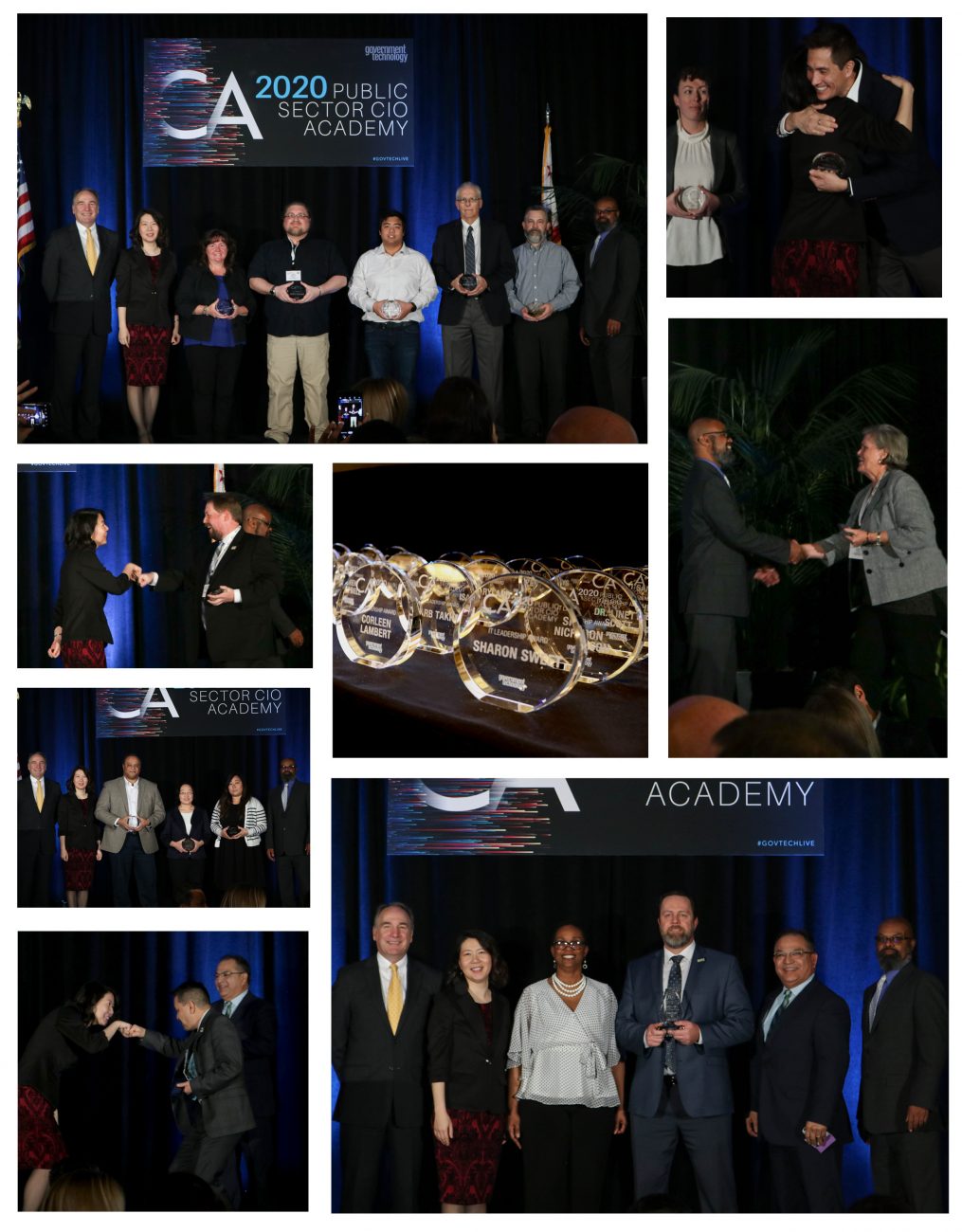 CA CIO Academy Winners collage