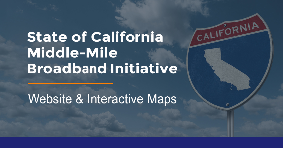 Middle-Mile Broadband Initiative Launches New Website and Interactive Maps