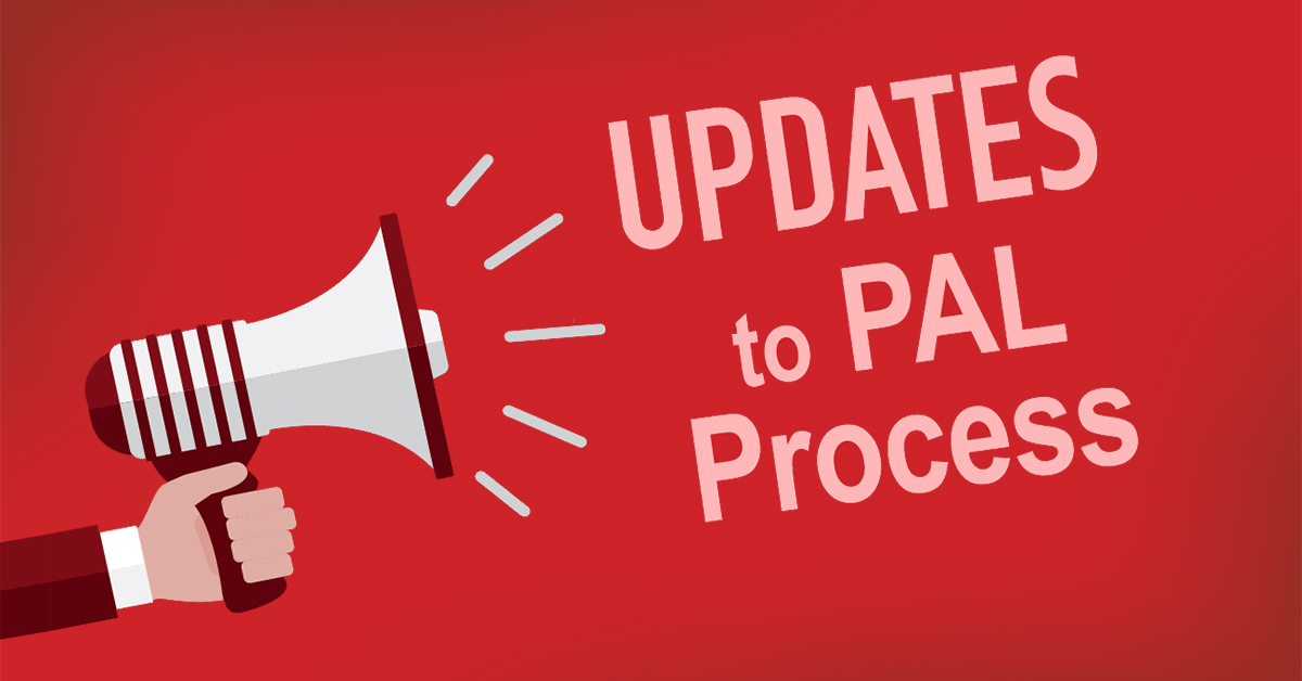 Updates make PAL process more friendly