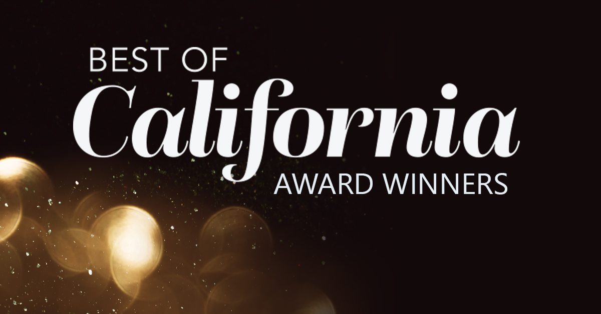 The Best of California Awards Announced
